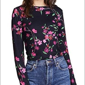 Alice + Olivia Delaunay Pullover - floral print- M